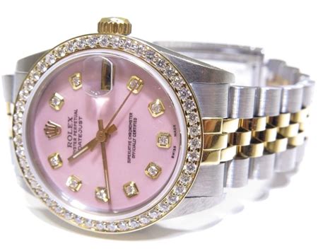 pink rolex women's|More.